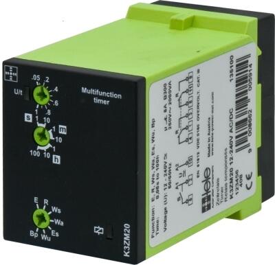 Многофункциональное реле времени TELE K3ZM20 12-240V AC/DC