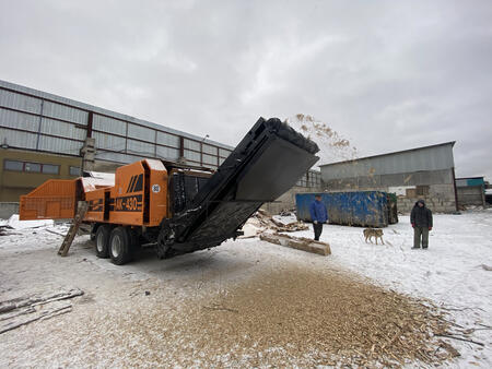 Молотковая дробилка Doppstadt AK 430 PROFI (б/у)