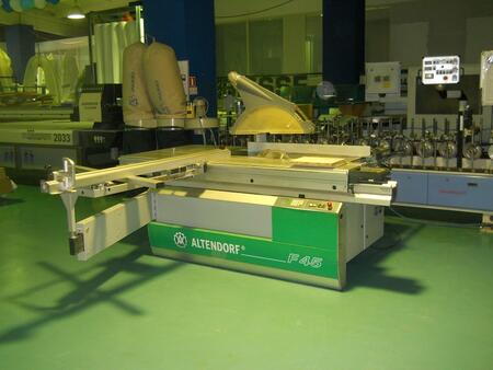 Круглопильный станок с кареткой и подрезателем F 45/2000 Altendorf
