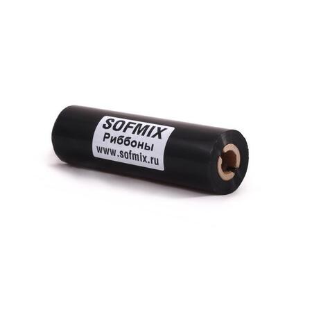 Риббон RTL100.200, RESIN для текстиля, 100 мм х 200 м, черный