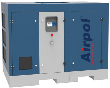 Винтовые компрессоры Airpol PR 5-315 преобразователем частоты и на ресивере Airpol KPR 5-15 