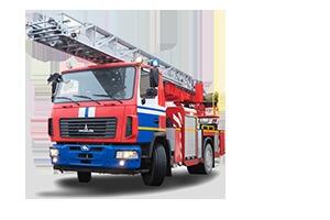 Автолестница пожарная АЛ-30 МАЗ-5340В2