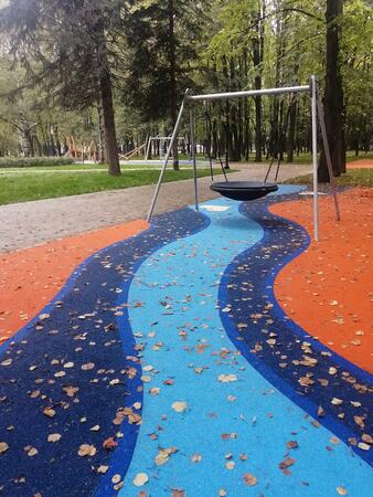 Цветная каучуковая крошка EPDM (ЭПДМ), производство Россия