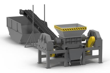 Оборудование для переработки металлокорда AUTO METAL RECYCLER