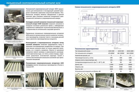 АСМ пельменный скороморозильный аппарат