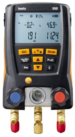 Цифровой манометрический коллектор Testo 550 (0563 1550)
