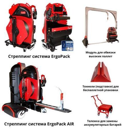 Мобильные эргономичные стреппинг системы ErgoPack, Германия
