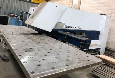 Гидравлический координатно-вырубной пресс TRUMPF TruPunch 1000 малого формата 