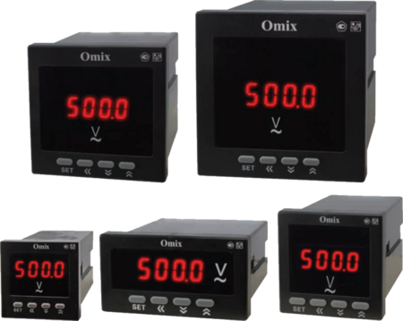 Вольтметр однофазный щитовой Omix V1-1-N2