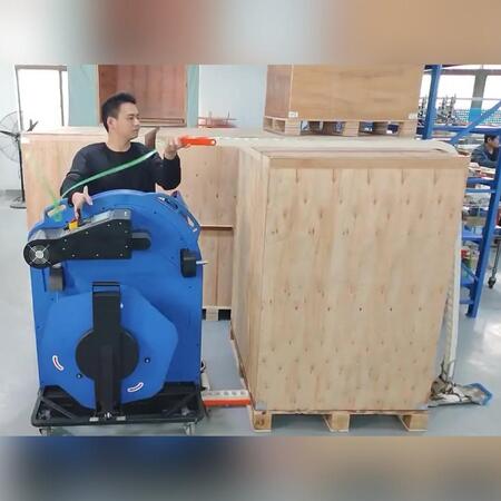 Мобильная система обвязки паллет JD-008 из ассортимента Алджипак 