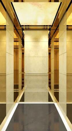 Luxury Decoration Passenger Elevators Cabin