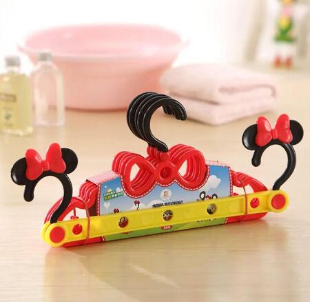 Baby Clothes Hangers Kids Color Plastic Hanger