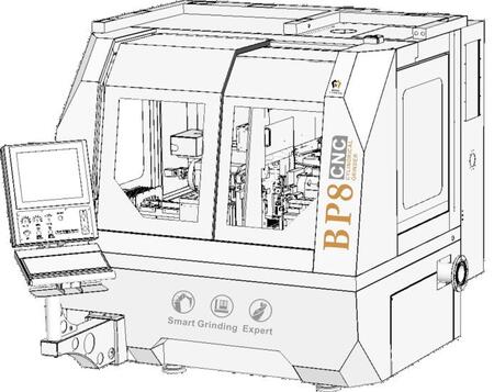 Шлифовально-заточной центр Beiping T6