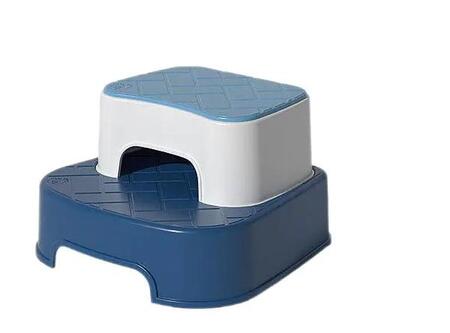 2021 New Non Slip Plastic Baby Double Step Stool folding chair For Toddler
