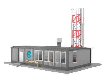 Модульная котельная 0.6 МВт, БМК EG-0,6 