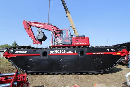 Экскаватор-амфибия SWAMPKING SK 300 SDS-4