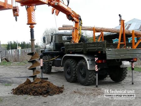  Услуги (аренда буровых машин) в Красноярске