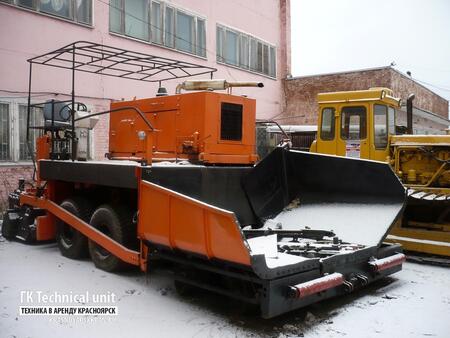  Услуги (аренда асфальтоукладчика) в Красноярске