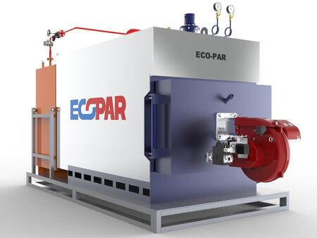 Промышленный паровой котел на раме ECO-PAR