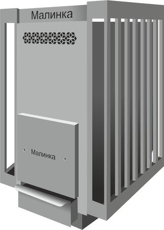  Печь банная Малинка