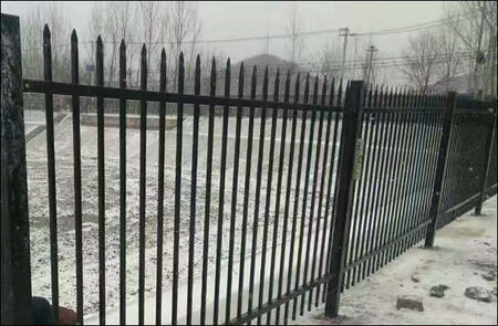 Powder Coated Steel Fences
