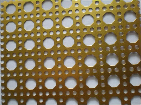 Perforated Copper Sheet