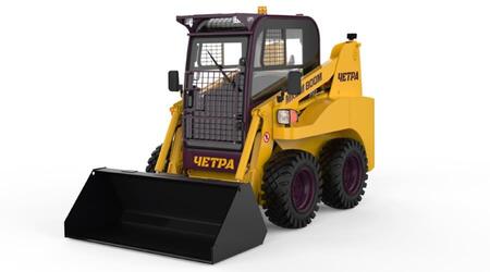 Мини-погрузчик с бортовым поворотом ЧЕТРА МКСМ 1200М