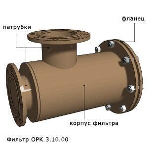Фильтр жидкостной по ОРК 3.10-00