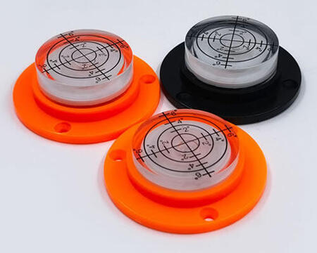 Round Level Vials With Plastic Base