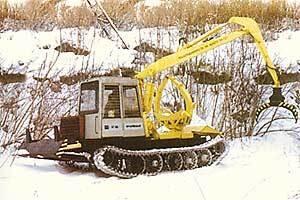 Машина трелевочная бесчокерная ЛП-18К
