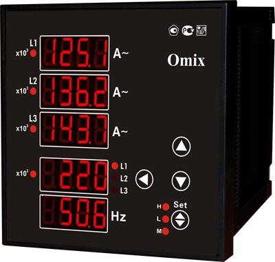 Вольтметр, амперметр, ваттметр Omix P94-MX, D4-MX, W100-MX