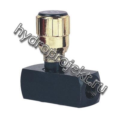Гидродроссель с обратным клапаном КВМК 10 G1, 16 G1, 25 G1