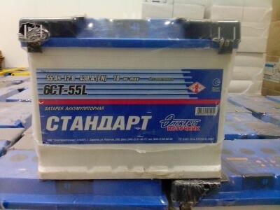 Аккумуляторы 6СТ-55, 6СТ-60