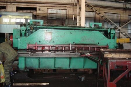 Ножницы гильотинные Sctp 6,3*3150 Эрфурд кривошип с пневмомуфтой*