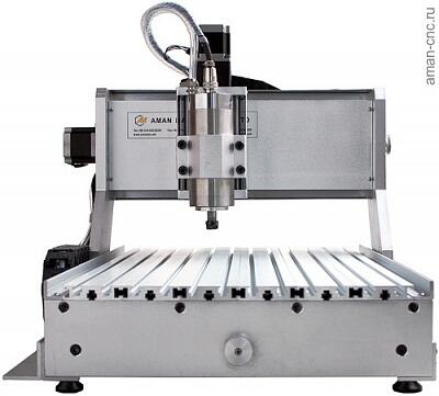 Мини-станок фрезерный AMAN 3040 4axis 800W