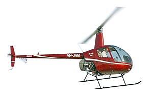 Коммерческий двухместный вертолёт Robinson R22