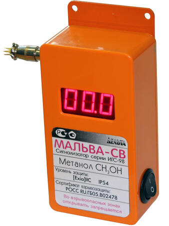 Мальва-СВ, стационарный газоанализатор метанола CH3OH