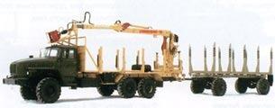 Сортиментоовзный тягач мод. 690213 с ГМ ЛВ-185 (Атлант-90)