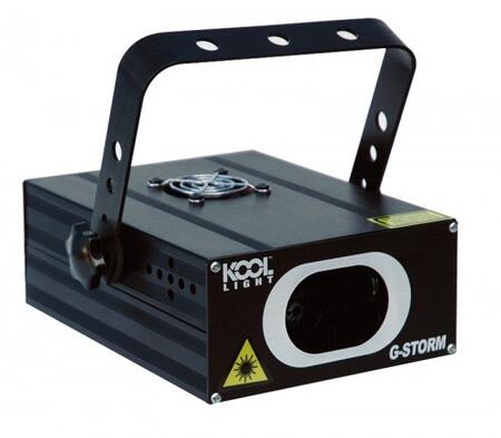 Дискотечный зеленый лазер с режимом звуковой активации и управлением DMX Koollight G-storm