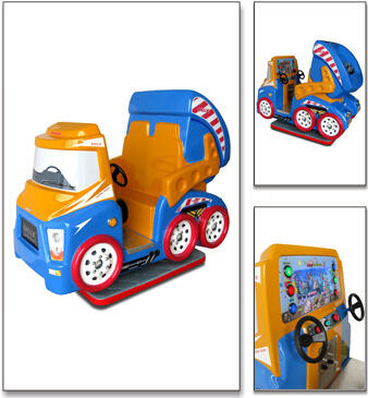 Детский аттракцион Грузовик Max Super