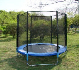Батут DFC TRAMPOLINE FITNESS С СЕТКОЙ 6FT+SA