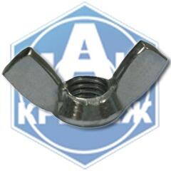 Гайка DIN 315, ГОСТ 3032-76 (барашек, американская форма)