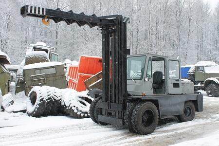 Львовский погрузчик с гуськом дизельный АП-41306
