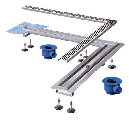 Дренажные каналы TECE drainline