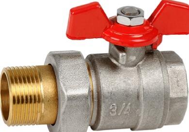 Шаровые краны для воды  M*FCB 1/2  M*FCB 3/4  M*FCB 1