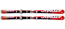 Горные лыжи Atomic модель RACE LT SMT red-white с креплением XTO 12 SPORT OME red