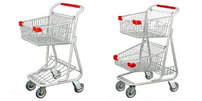 Тележки торговые канадского типа