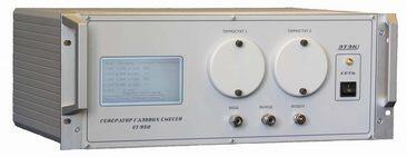 ЕТ-950  Предназначен для приготовления многокомпонентных газовых смесей с программируемой концентрацией исходных веществ, необходимых для проведения работ по калибровке и поверке газоанализаторов