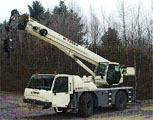Автокран на базе вездехода Terex АС 35L