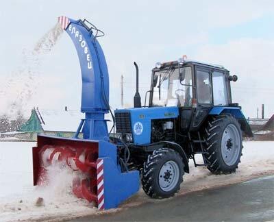 Снегоочиститель фрезерно-роторный СР-20 Е